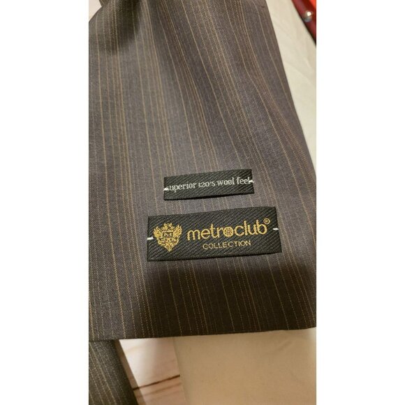 Metro Club Collection Mens 50L Blazer Jacket NWT Office Wedding Academia Preppy - Picture 6 of 12
